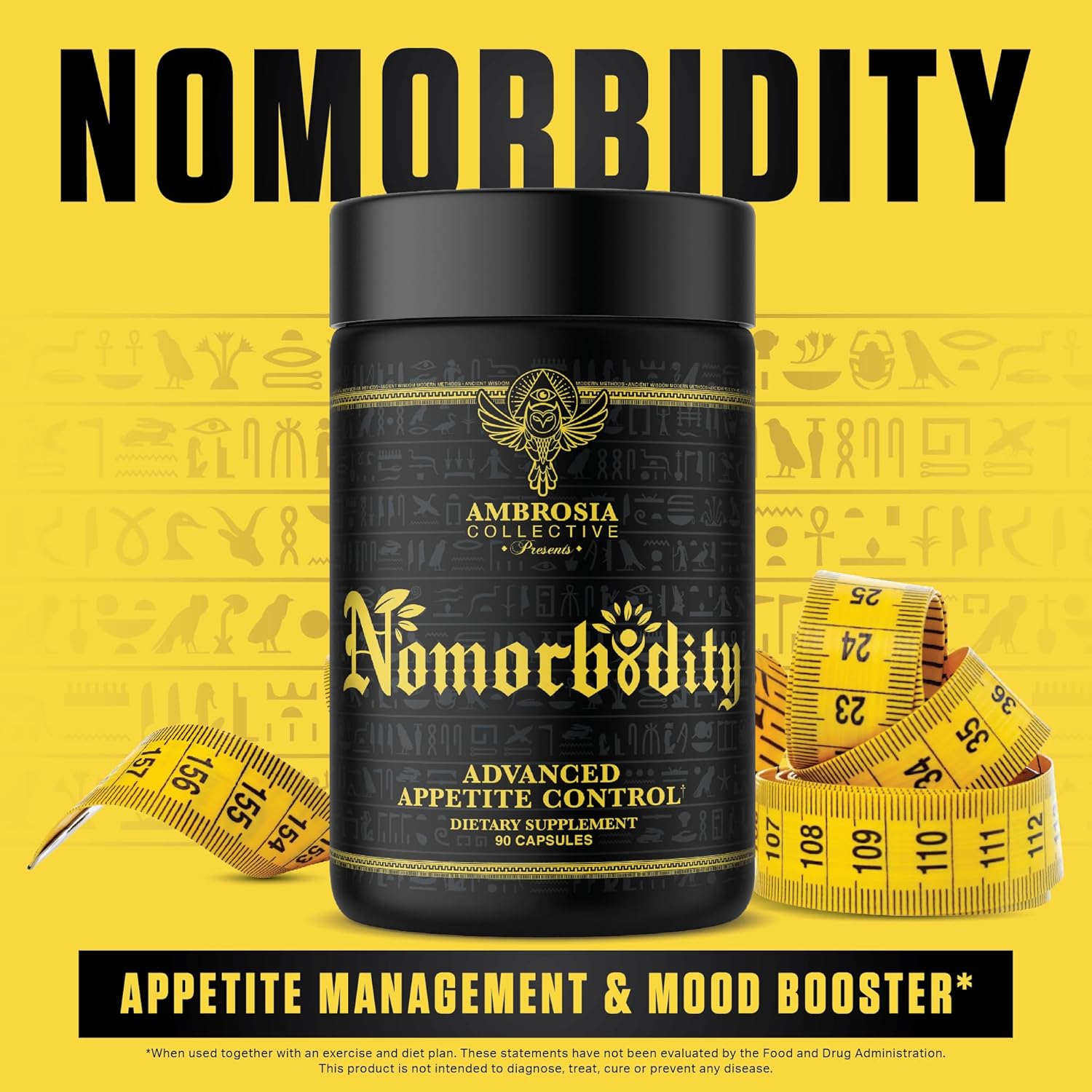 Advanced Appetite Control Supplement with KSM-66 Ashwagandha & Garcitrin for Hunger Management & Mood Support