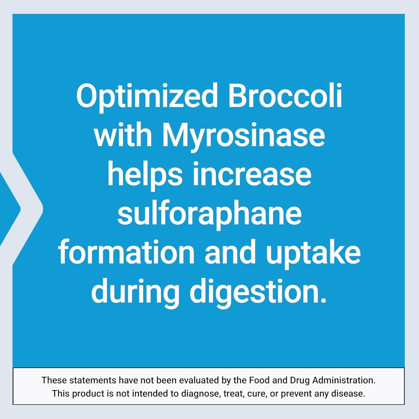Advanced Bioavailable Life Extension Optimized Broccoli with Myrosinase for Liver and Detox Support - Vegetarian, Non-GMO, Gluten-Free - 30 Capsules