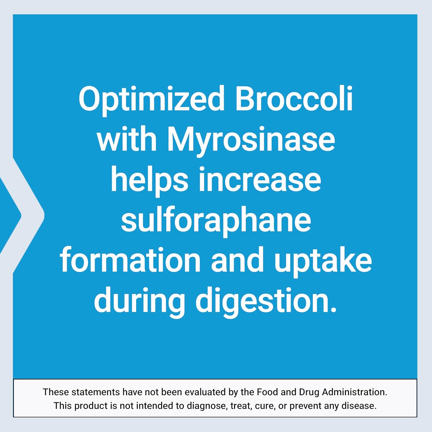 Advanced Bioavailable Life Extension Optimized Broccoli with Myrosinase for Liver and Detox Support - Vegetarian, Non-GMO, Gluten-Free - 30 Capsules