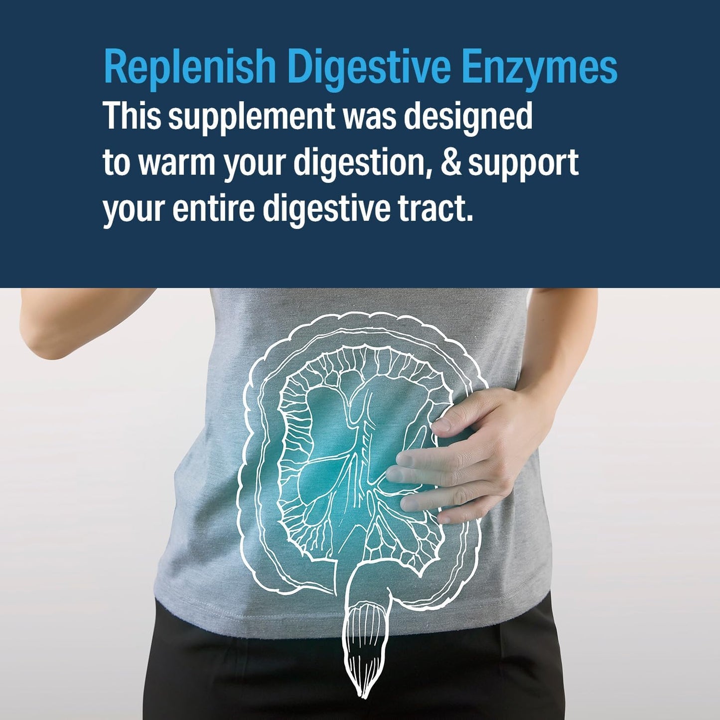 Advanced Bionutritionals Integrative Digestive Formula - Natural Relief for Heartburn, Bloating, Constipation, Diarrhea - Non GMO Tablets - Support Healthy Digestion with Ginger Root