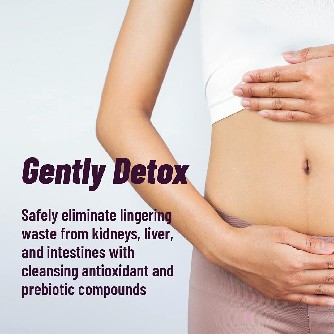 Advanced Detox Cleanse Capsules - Full Body Toxin Flush, Improve Digestion, Gut Health - Licorice & Ginger Root - 60 Capsules