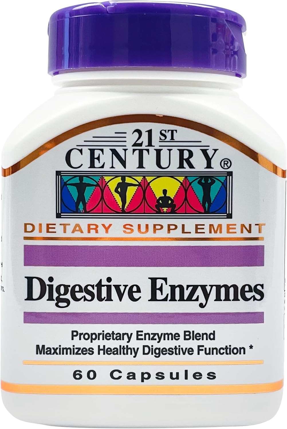 Advanced Digestive Enzymes Supplement - 60 Capsules for Optimal Digestion and Nutrient Absorption