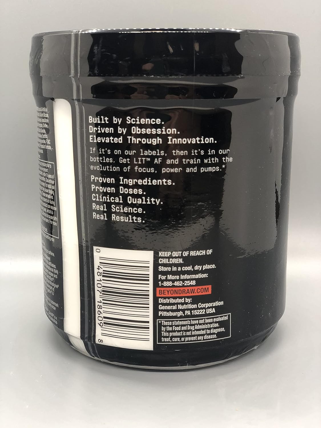Advanced Formula Pre-Workout Powder with Caffeine, L-Citrulline, and Nitrosigine - ICY Fireworks Flavor (20 Servings)