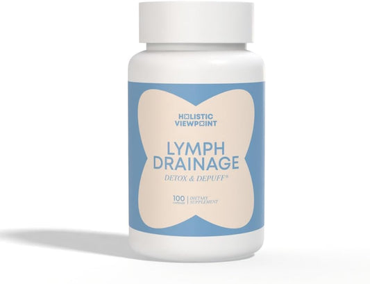 Advanced Holistic Lymph Drainage Supplement for Detox, Puffiness, and Bloating