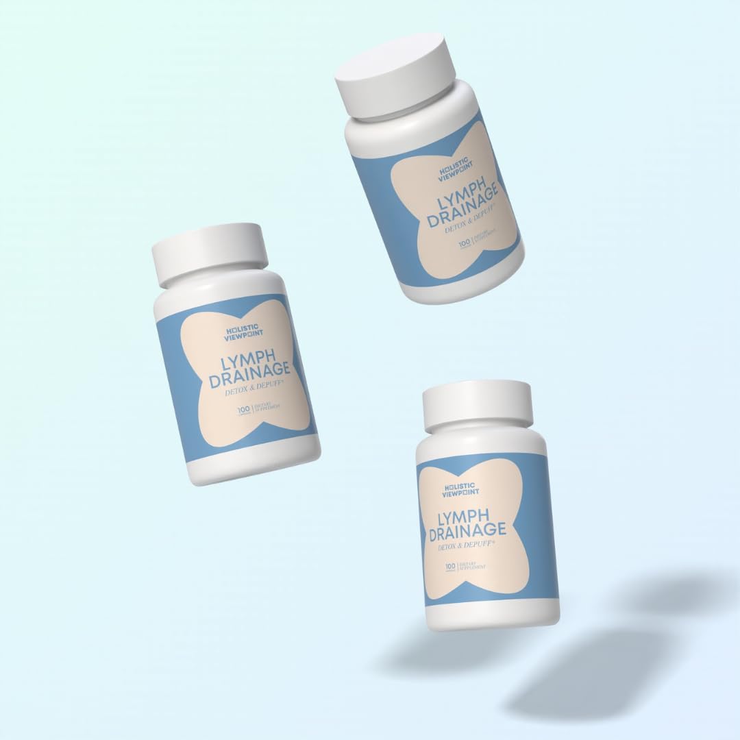 Advanced Holistic Lymph Drainage Supplement for Detox, Puffiness, and Bloating