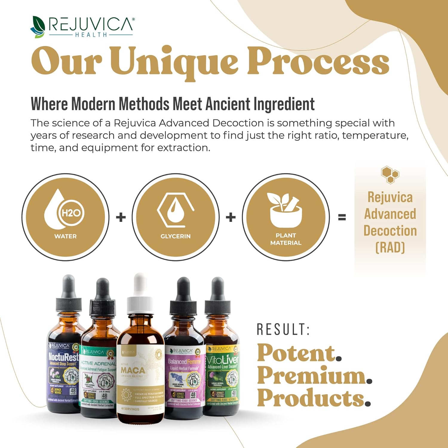 Advanced Liquid Maca Root Extract with Peruvian Ginseng for Enhanced Energy & Vitality - High Absorption Formula by Rejuvica Health