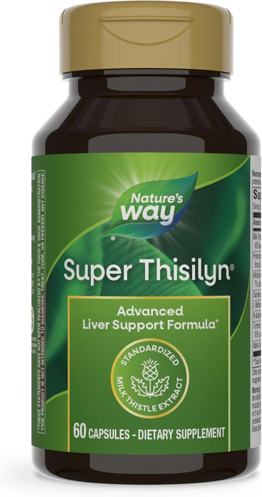 Advanced Liver Support Formula - Nature's Way Super Thisilyn for Liver Function - 60 Capsules