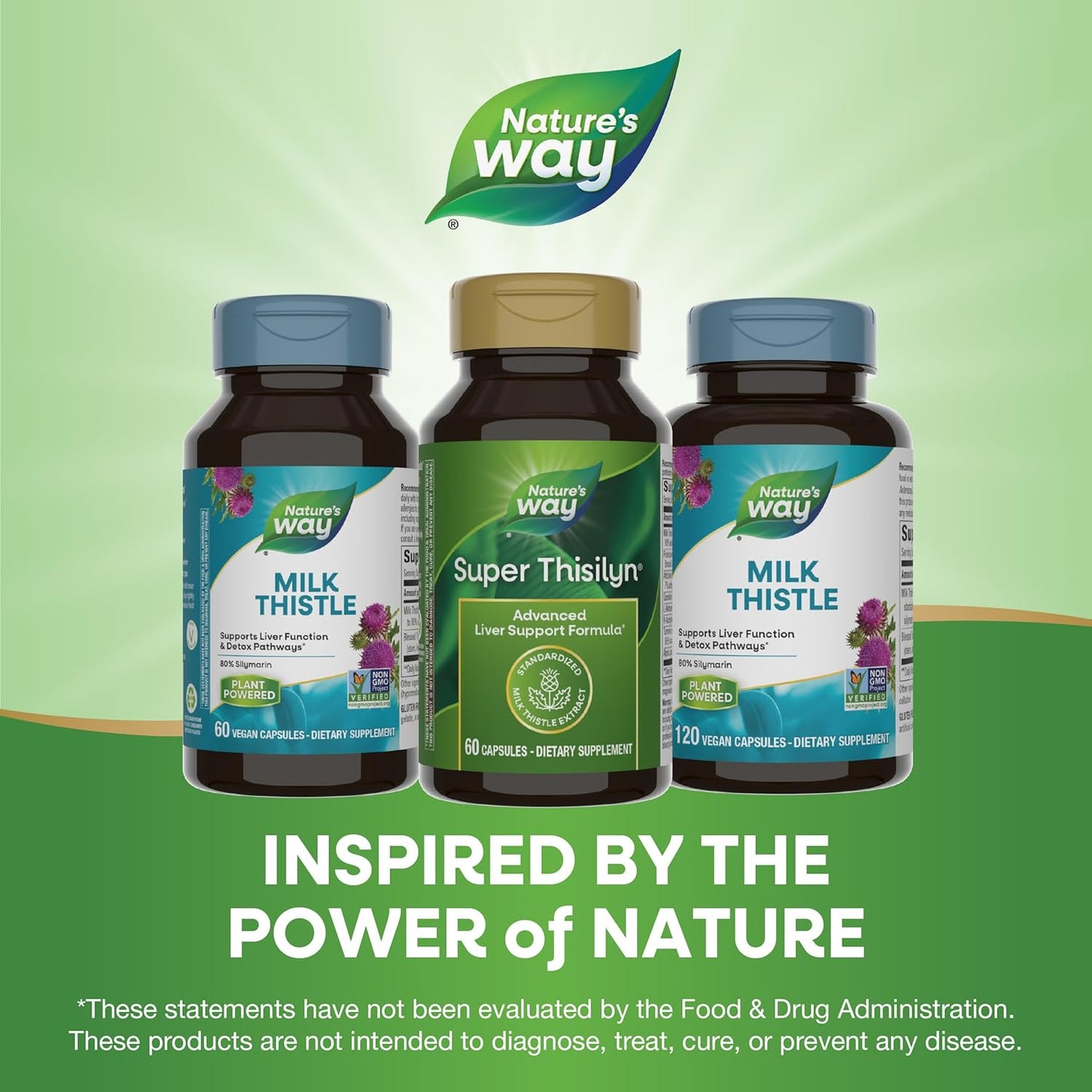 Advanced Liver Support Formula - Nature's Way Super Thisilyn for Liver Function - 60 Capsules