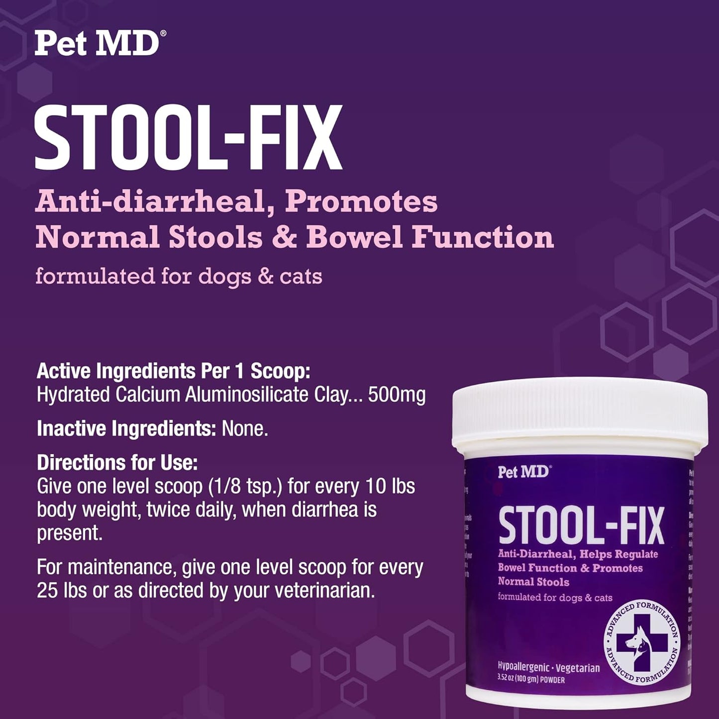 Advanced Multivitamin & Digestive Support for Dogs - Pet MD Canine Tabs