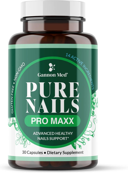 Advanced Nail Support Supplement with Probiotics for Healthy Nails - 30 Capsules