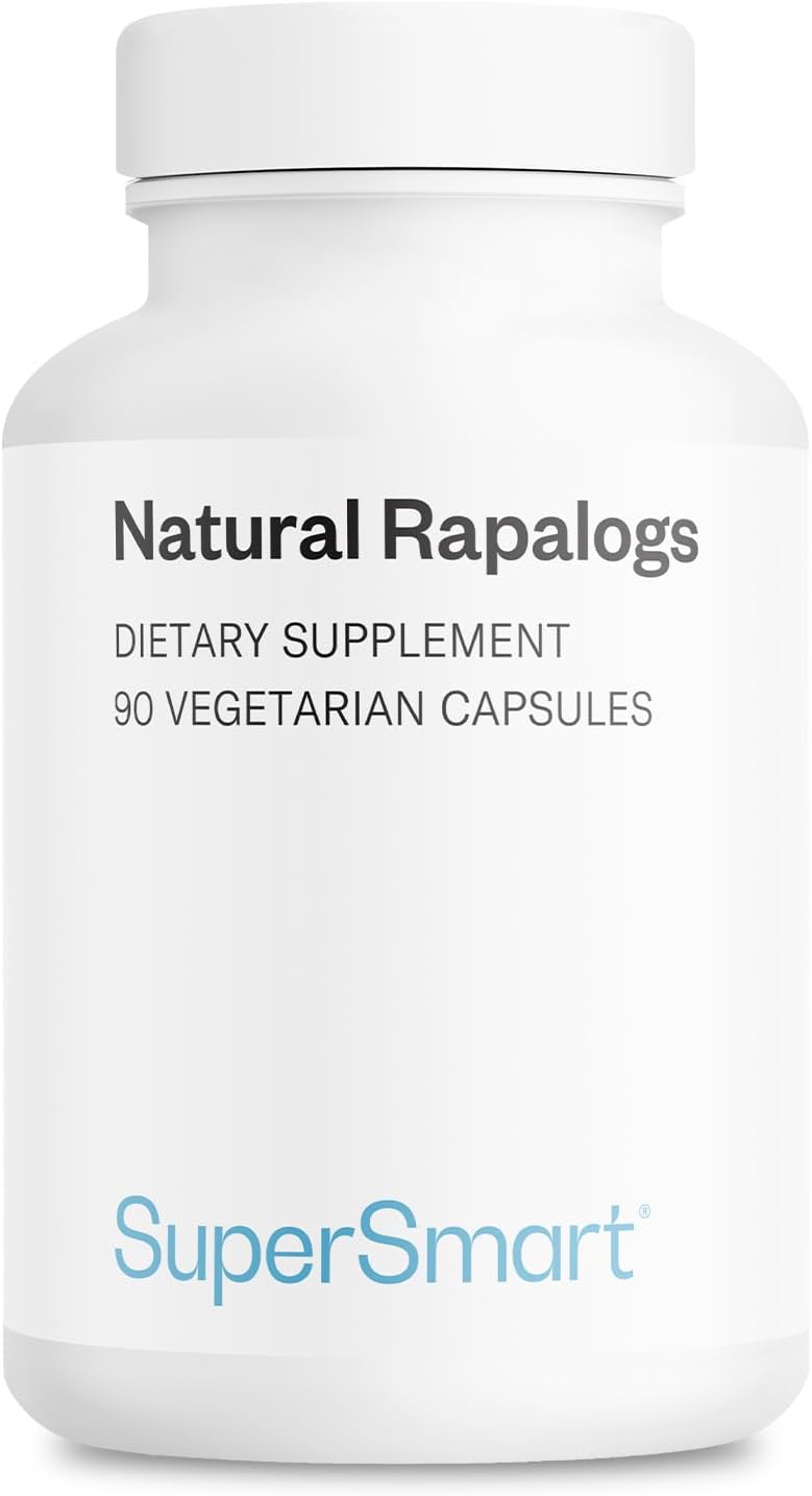 Advanced Natural Rapalogs Supplement with EGCg, Fisetin, Resveratrol, Salicin, Curcumin - Non-GMO, Gluten Free - 90 Veg Caps
