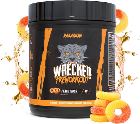 Advanced Pre Workout Powder with 10g L-Citrulline, 6.4g Beta Alanine, 5g Tyrosine - Boosts Energy, Focus, and Performance - 40 Servings