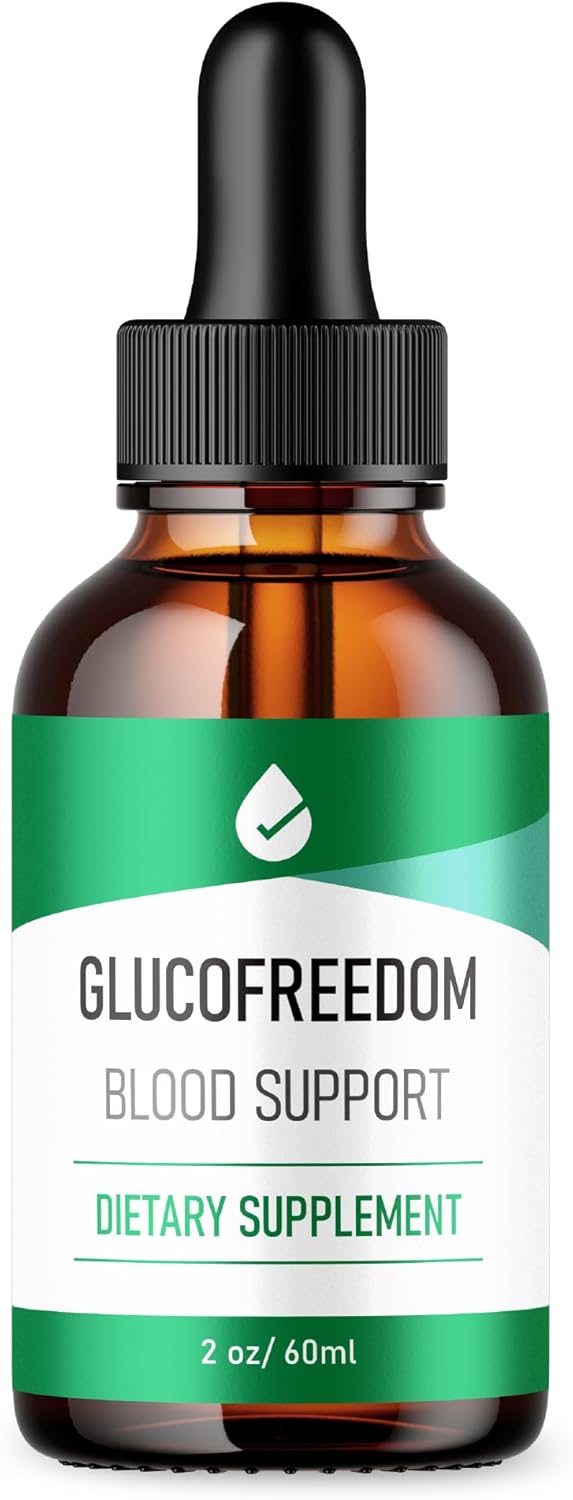 Advanced Purvia GlucoFreedom Liquid Drops - Maximum Strength Formula for Overall Wellness Support - USA Made (2oz)