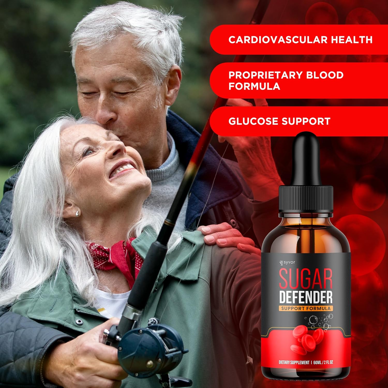 Advanced Strength Sugar Defender Liquid Drops - Maximum Support Supplement for Health and Wellness (30 Servings)