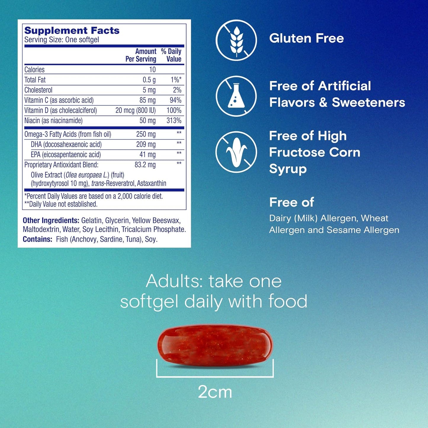 Age Factor Cell Defense: Cell Health Supplement with Olive Polyphenols, Resveratrol, Vitamin B3 - 30 Softgels for Healthy Aging