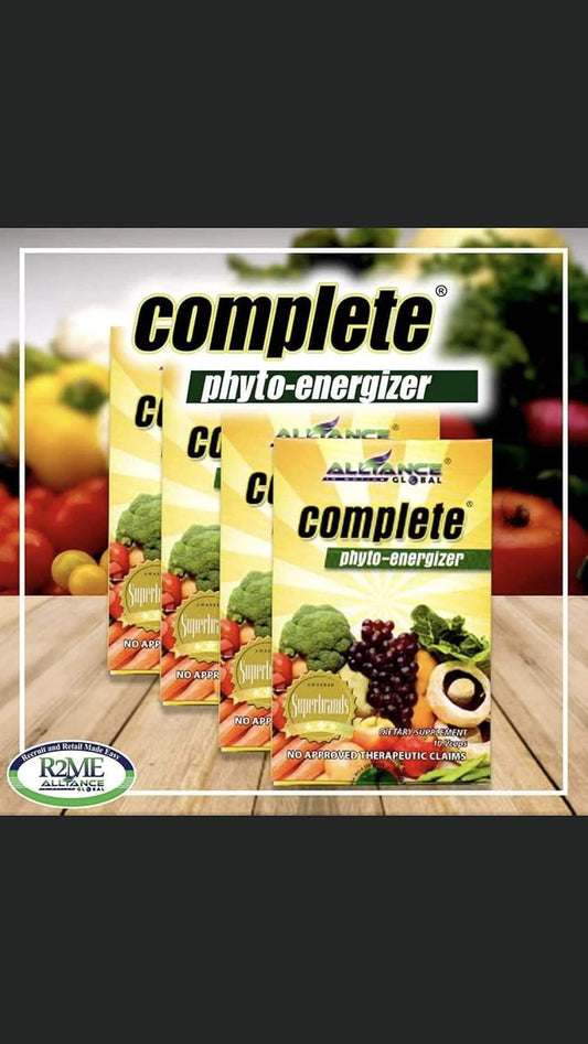 AIM GLOBAL Complete Phyto-Energizer 30 Capsules Pack - Dietary Supplement with 10 Capsules