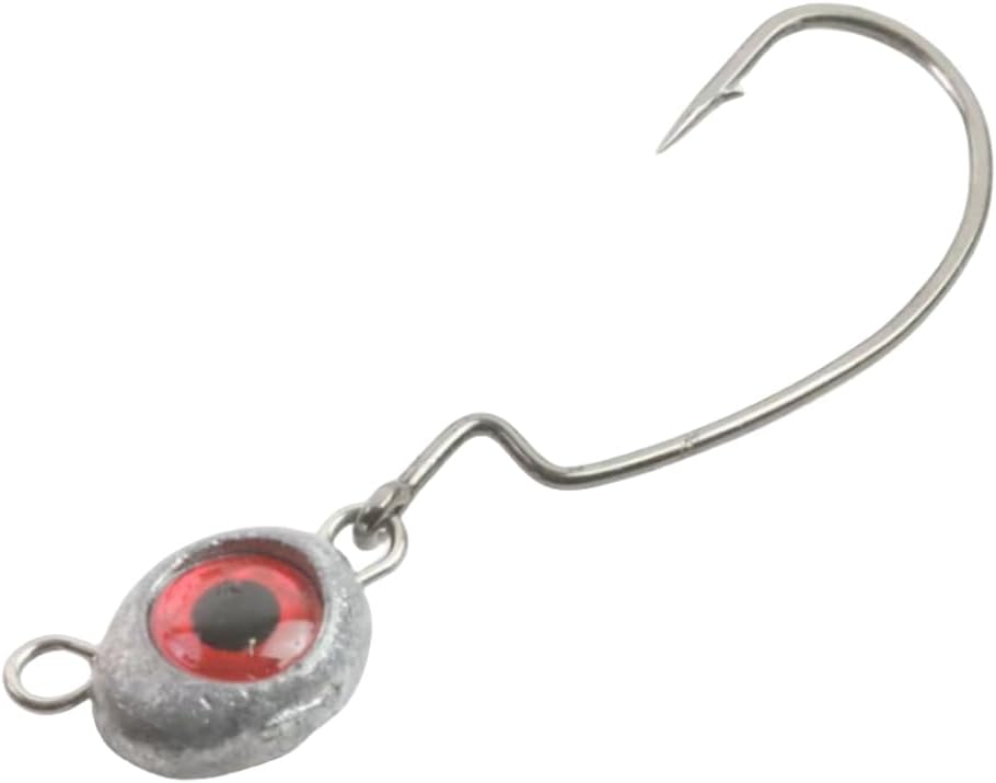 Alabama Rig Fishing Lure Kit with Jig Heads and Trailers - 2 Sets, 5 Arms Umbrella Rigs Swimbait Lure for Trout, Salmon, Bass