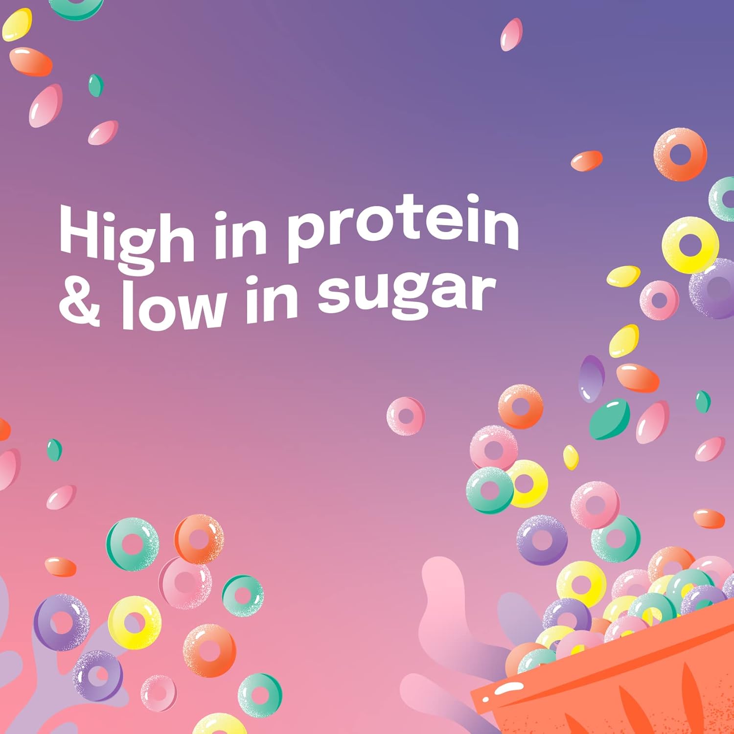 Alani Nu Fruity Cereal Whey Protein Powder: 23g Protein, Low Sugar, Digestive Enzymes, Meal Replacement - 30 Servings