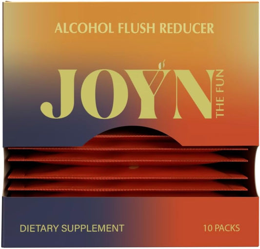 Alcohol Flush Prevention & Liver Support Supplement with DHM, Milk Thistle, Glutathione, B12 | Asian Glow Relief | 10 Servings