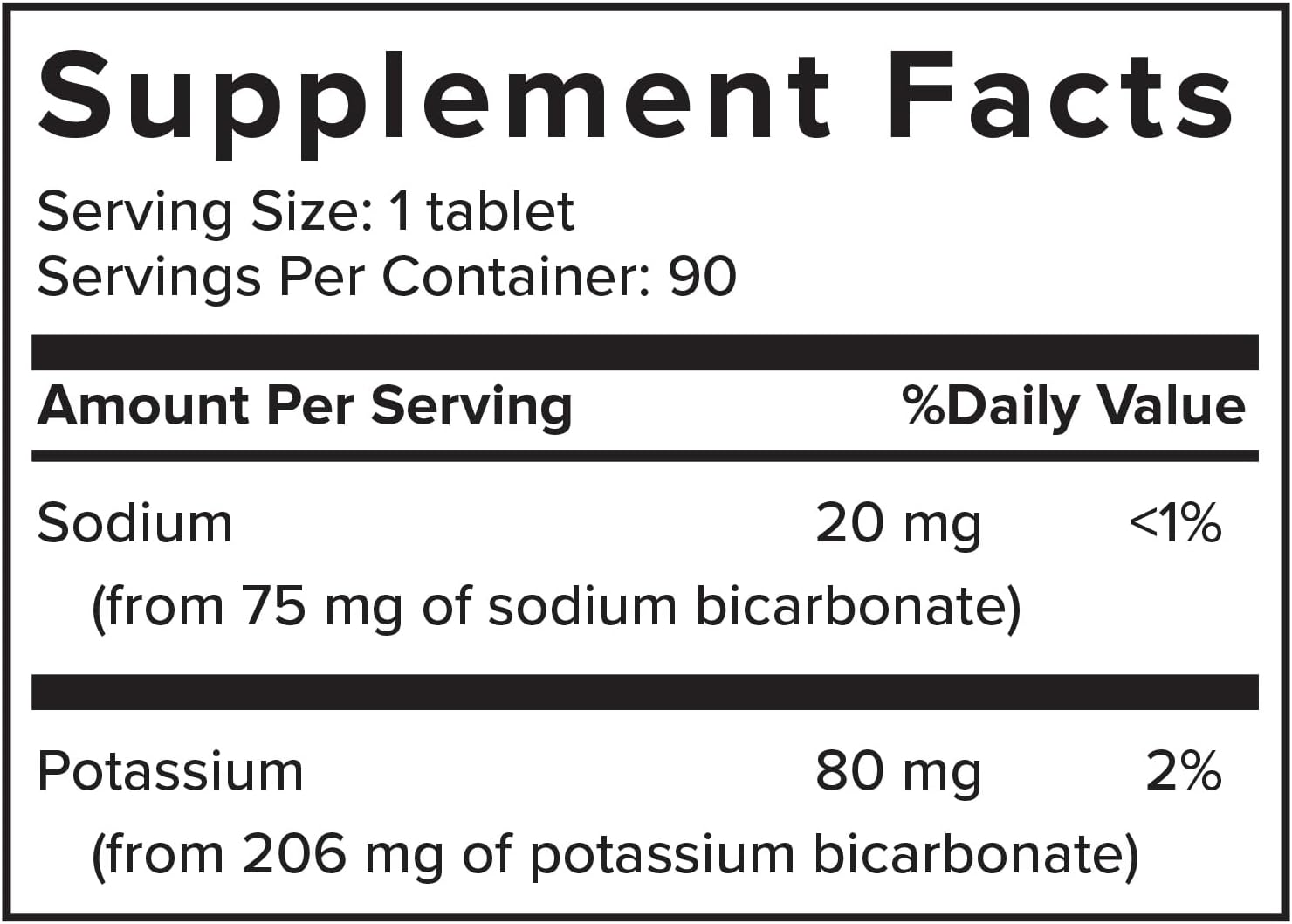Alkalife pH Balance Pills - Patented Alkaline Sodium & Potassium Bicarbonate Supplement - Neutralize Acid, Balance pH, Immune Support - 90 Tablets