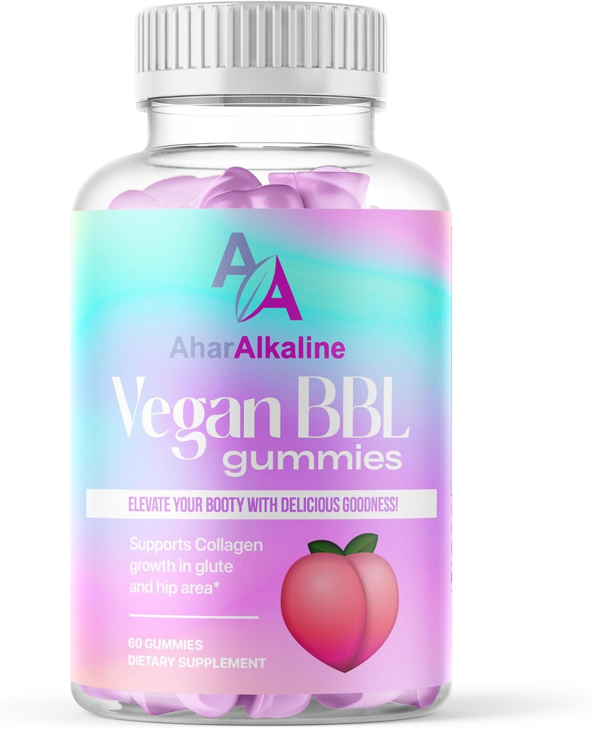 Alkaline Beta-Alanine Booty Gummies - Workout Support & Butt Enhancement, Glute Booster for Max Gains