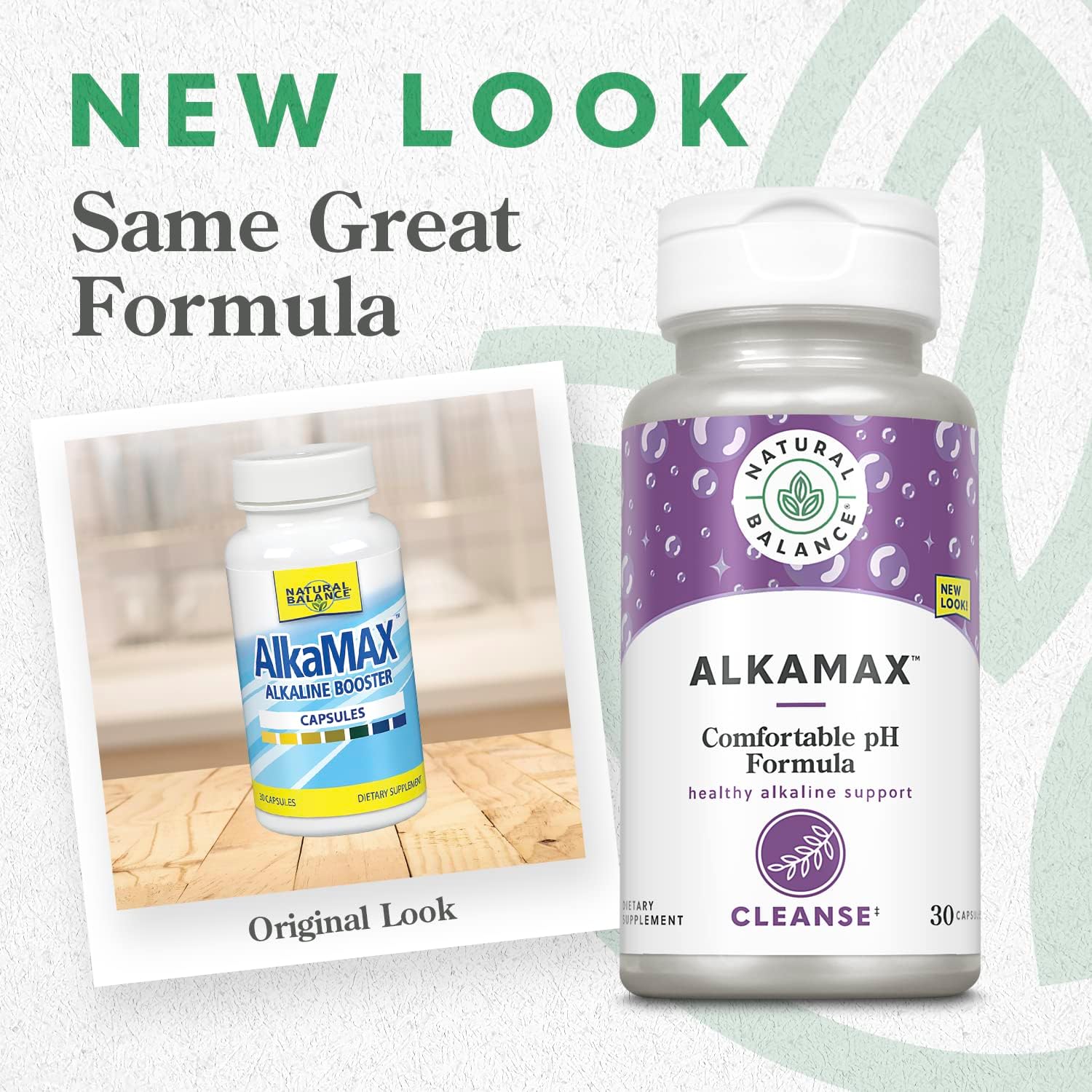 AlkaMax Capsules with Calcium, Magnesium, and Potassium - pH Balancer for Neutralizing Acidity - 30 Count