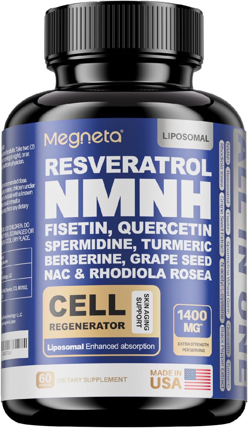 All-in-One Natural Multivitamin and Herbal Supplement by MEGNETA