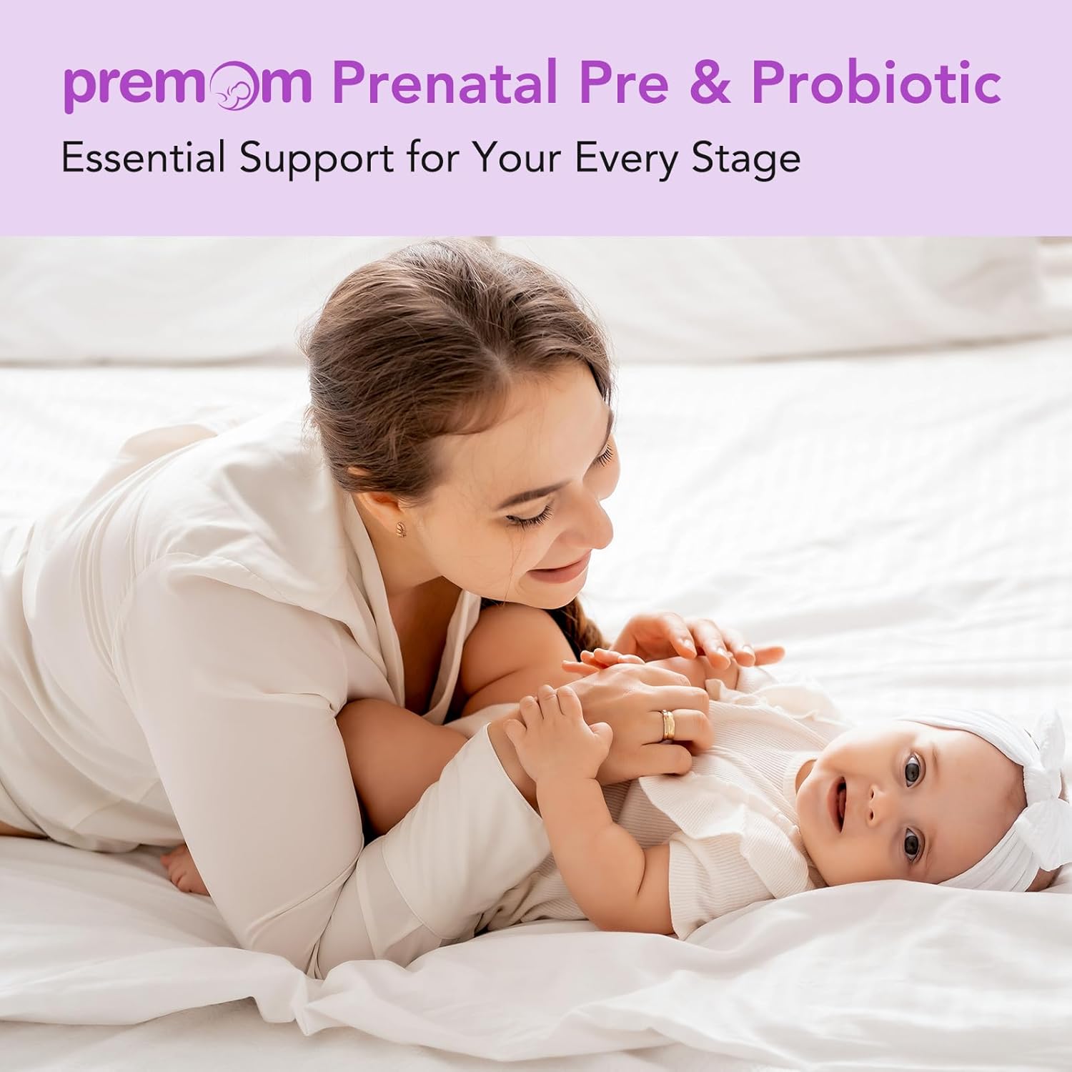 All-in-One Prenatal Supplement with Probiotics, DHA Fish Oil, and Vitamin Formula