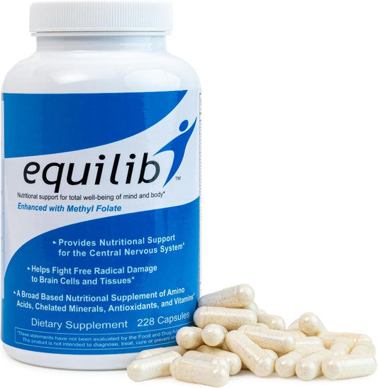 All Natural Equilib Supplement Capsules with Methyl Folate - 228 Count