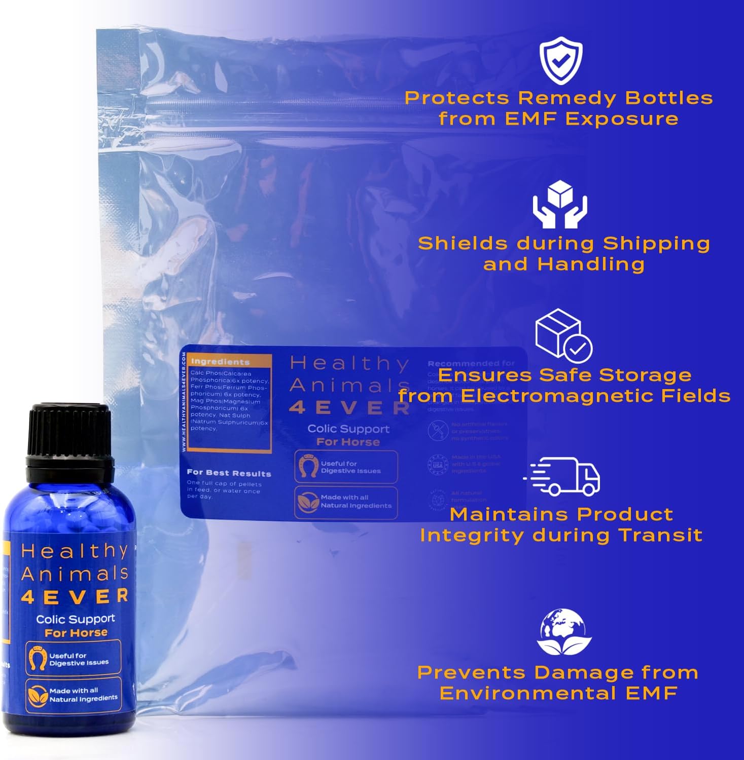 All-Natural Horse Colic Support Tablets - Reduces Abdominal Pain & Stomach Issues - Homeopathic & Effective - 300 Count