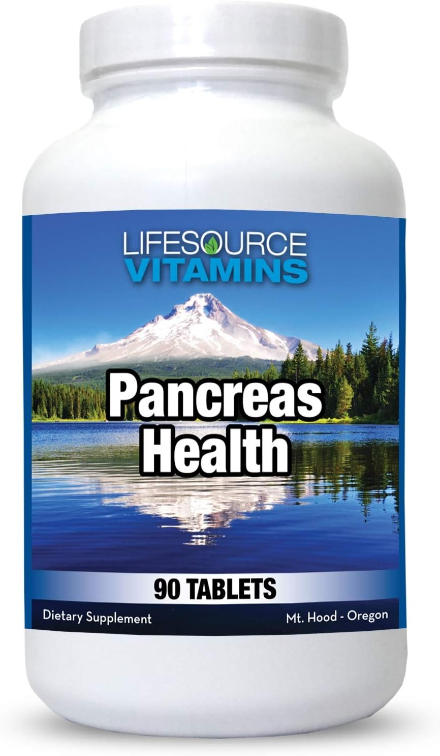All Natural Pancreas Health Support Supplement with 18 Synergistic Ingredients