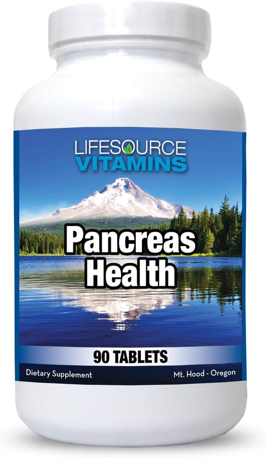 All Natural Pancreas Health Support Supplement with 18 Synergistic Ingredients