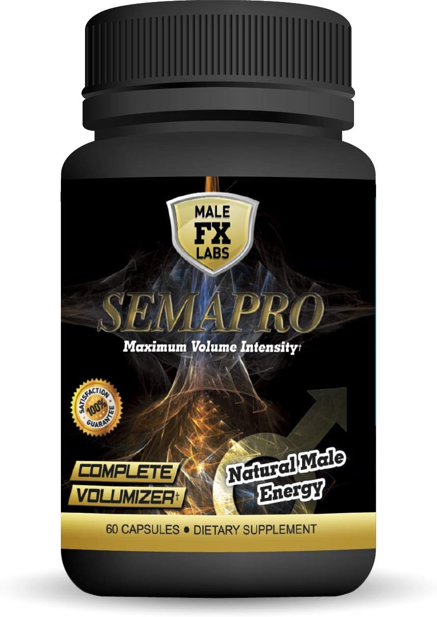 All Natural Semen Volumizer and Male Energy Formula for Endurance and Stamina - Semapro Extreme