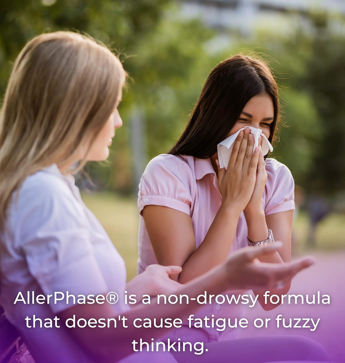 AllerPhase Herbal Supplement for Seasonal Respiratory Discomfort - Natural Relief for Sinus & Lung Issues (30 Capsules)