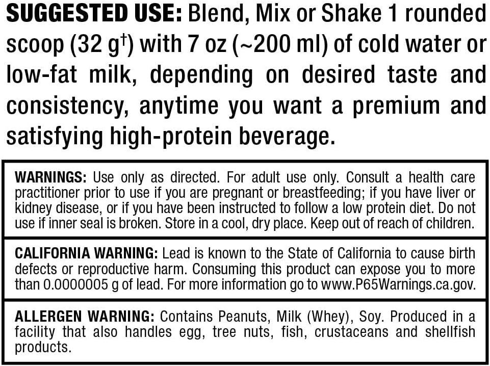ALLMAX Nutrition ALLWHEY GOLD Chocolate Peanut Butter Protein Powder - 5 lb - 24g Protein Per Serving - Gluten Free, Low Carb, Low Sugar - 71 Servings