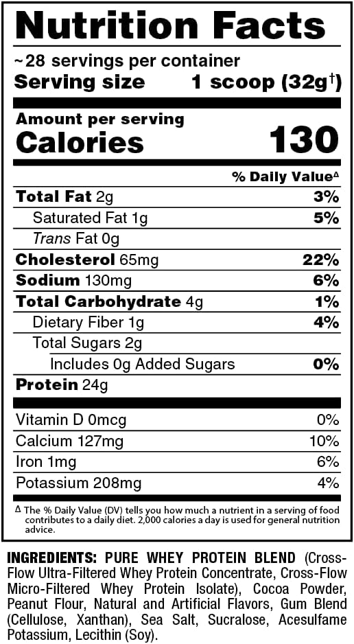 ALLMAX Nutrition Gold ALLWHEY Chocolate Peanut Butter Protein Powder - 2lb Tub, 24g Protein per Serving, Gluten-Free, Low Carb, Low Sugar - 30 Servings