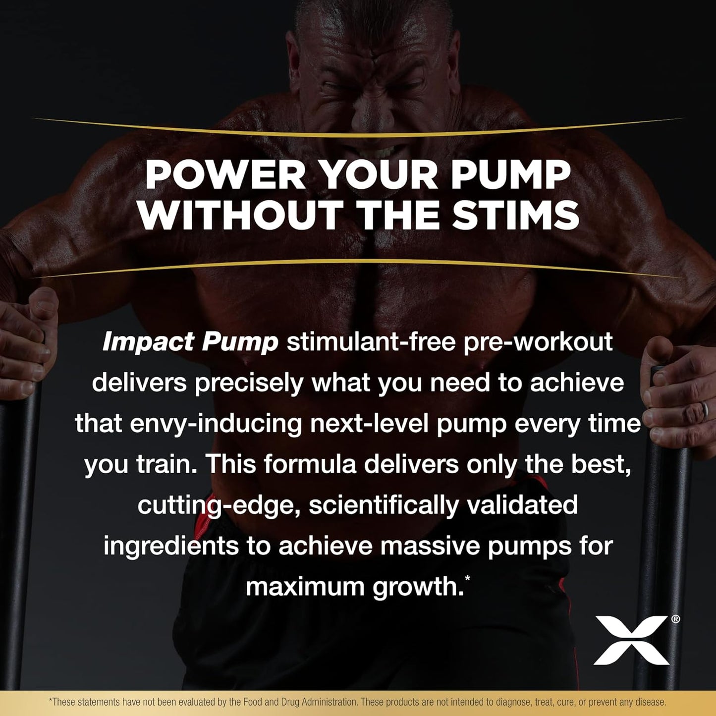 ALLMAX Nutrition Impact Pump Unflavored Pre-Workout Formula with Citrulline Malate & Lion’s Mane - 30 Servings