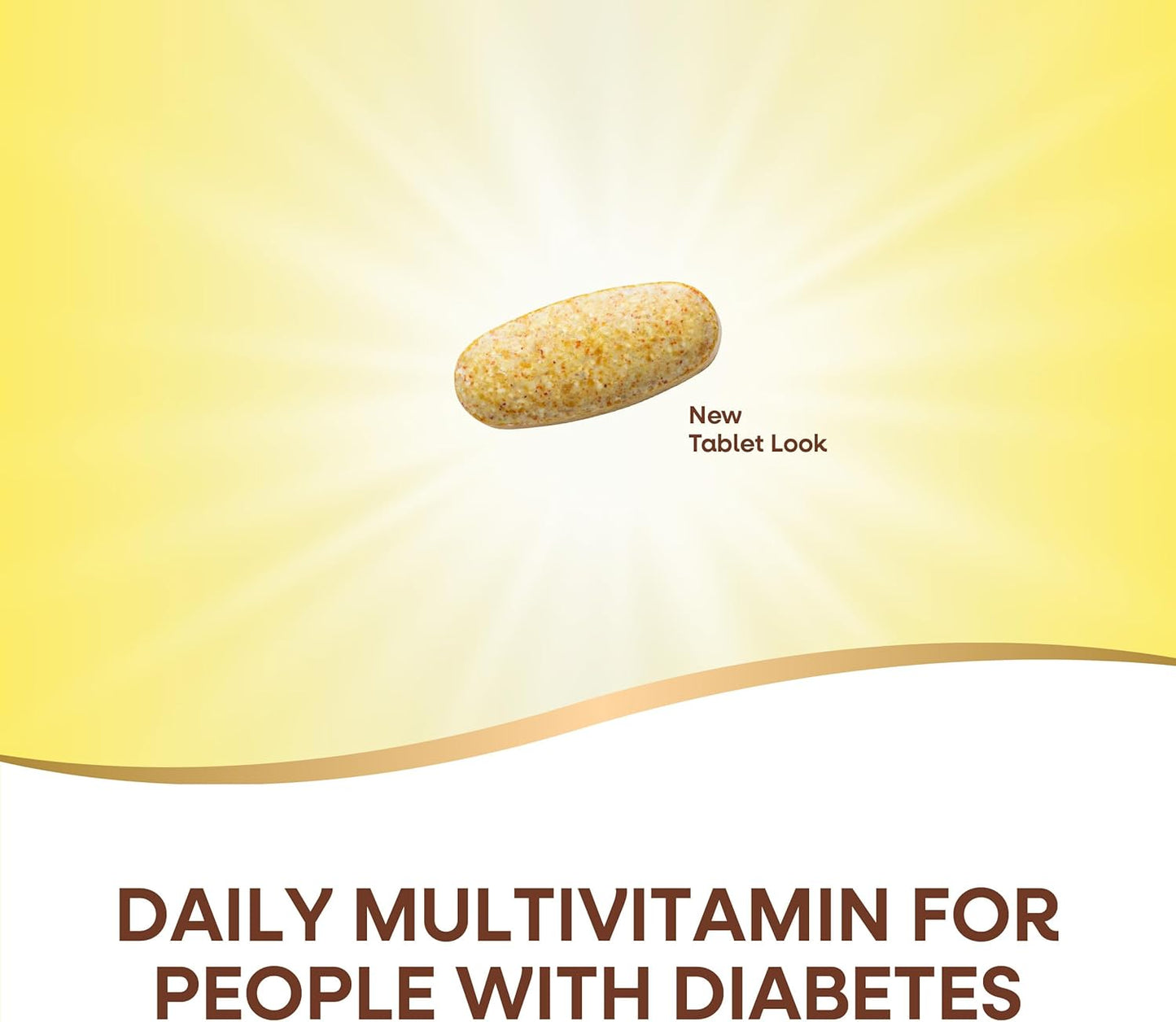 Alpha betic Diabetic Multivitamin with B-Vitamins for Energy Metabolism Support, Alpha Lipoic Acid, Taurine, Lutein - 30 Tablets