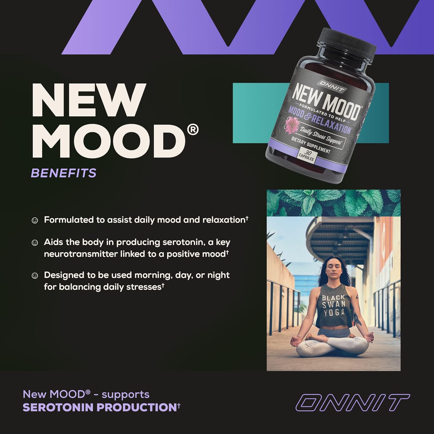 Alpha Brain 90ct + New Mood 60ct Nootropic Stack by ONNIT - Boost Focus and Mood with this Powerful Combination