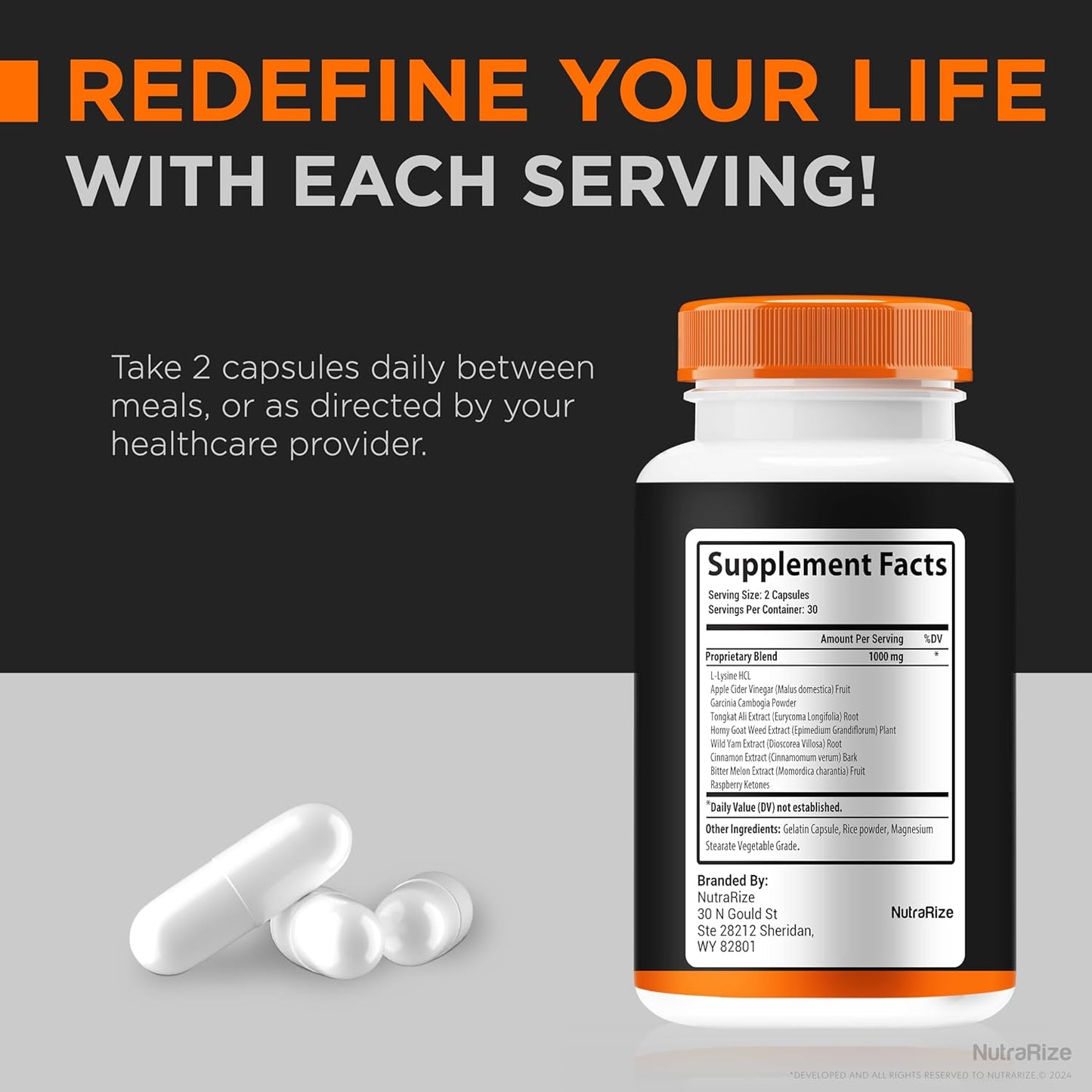 Alpha Horse Stamina & Performance Formula - 2 Pack (120 Capsules) Premium Daily Pills by AlphaHorse