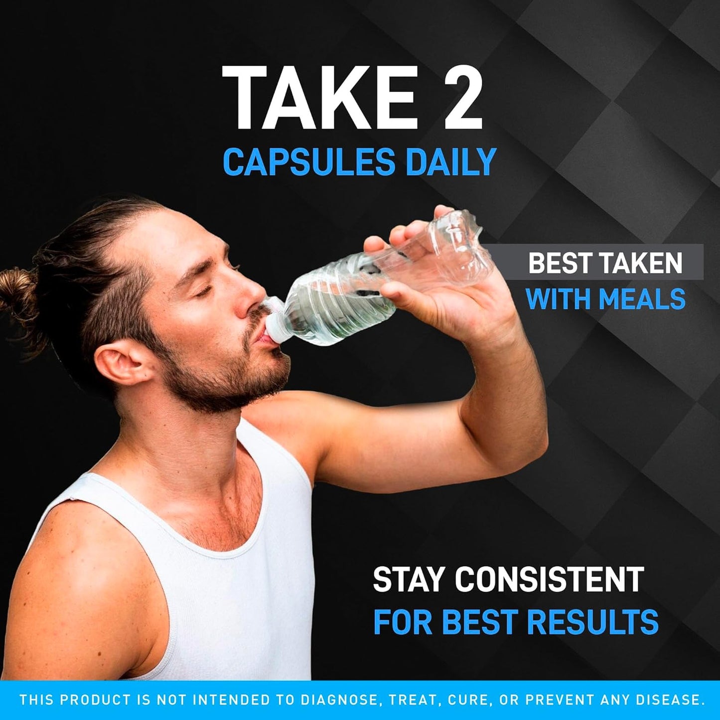 Alpha Labs Max Performance Capsules (2 Pack) - Advanced Formula for Strength and Energy - 120 Capsules for 2 Months