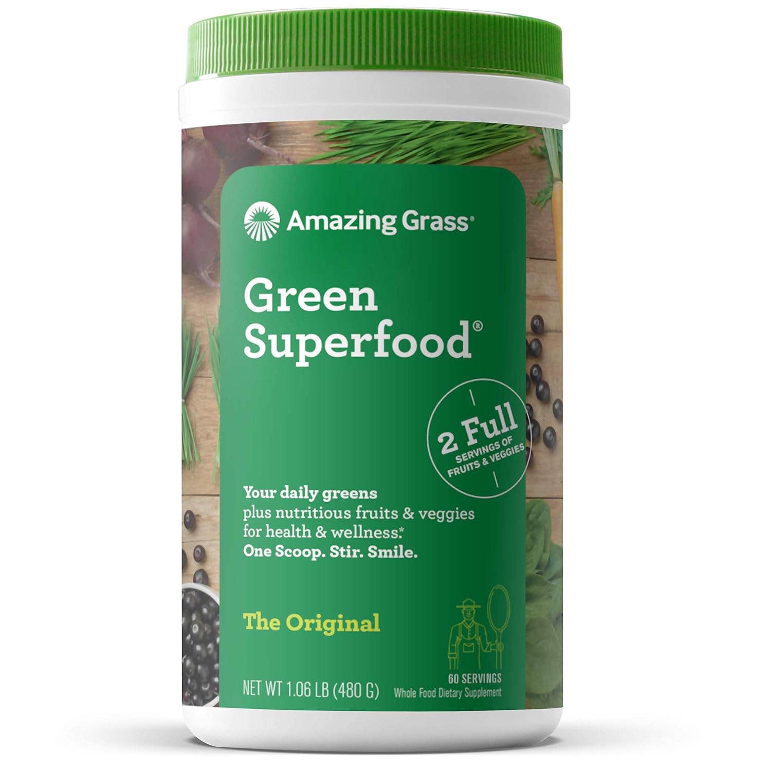 Amazing Grass Greens Blend Superfood and Detox & Digest Combo Pack for Ultimate Health Benefits