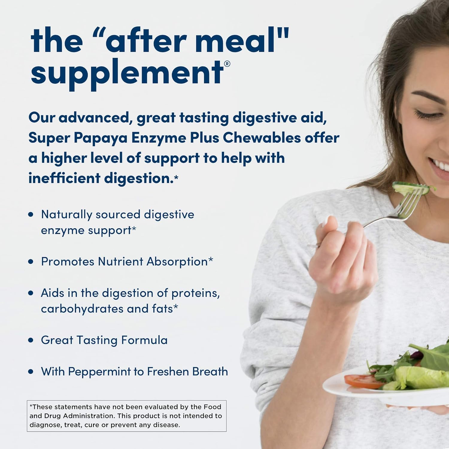 American Health Papaya Digestive Enzyme Chewables 600 Count & Enzyme Plus 90 Count - Digestive Support Supplements for Optimal Health