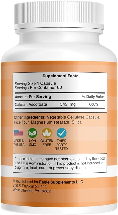 American-Made Eagle United C - High-Quality Vitamin C Supplement