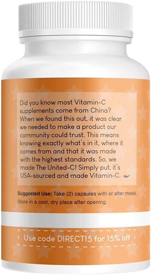 American-Made Eagle United C - High-Quality Vitamin C Supplement