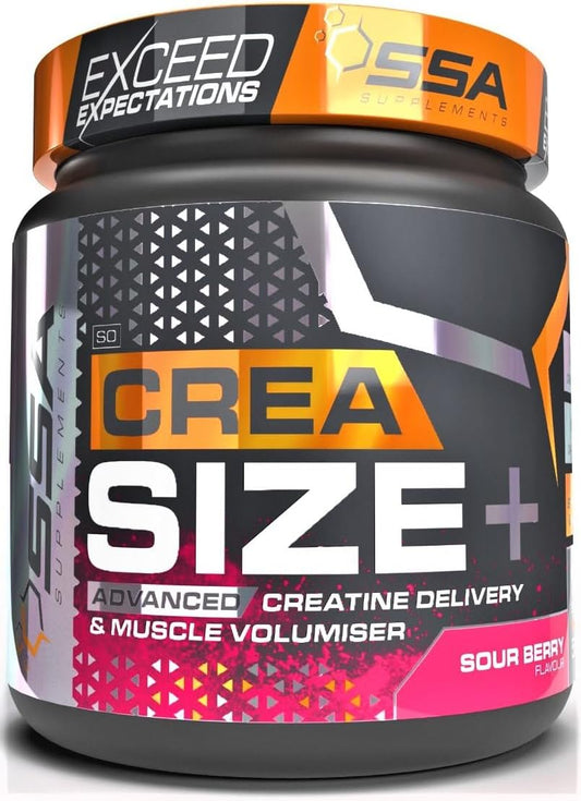 Amerigle SSA Creatine Monohydrate Powder with D-Ribose for Muscle Gain and Recovery - Micronized Time Release Blend - 1.2lb Melon Candy