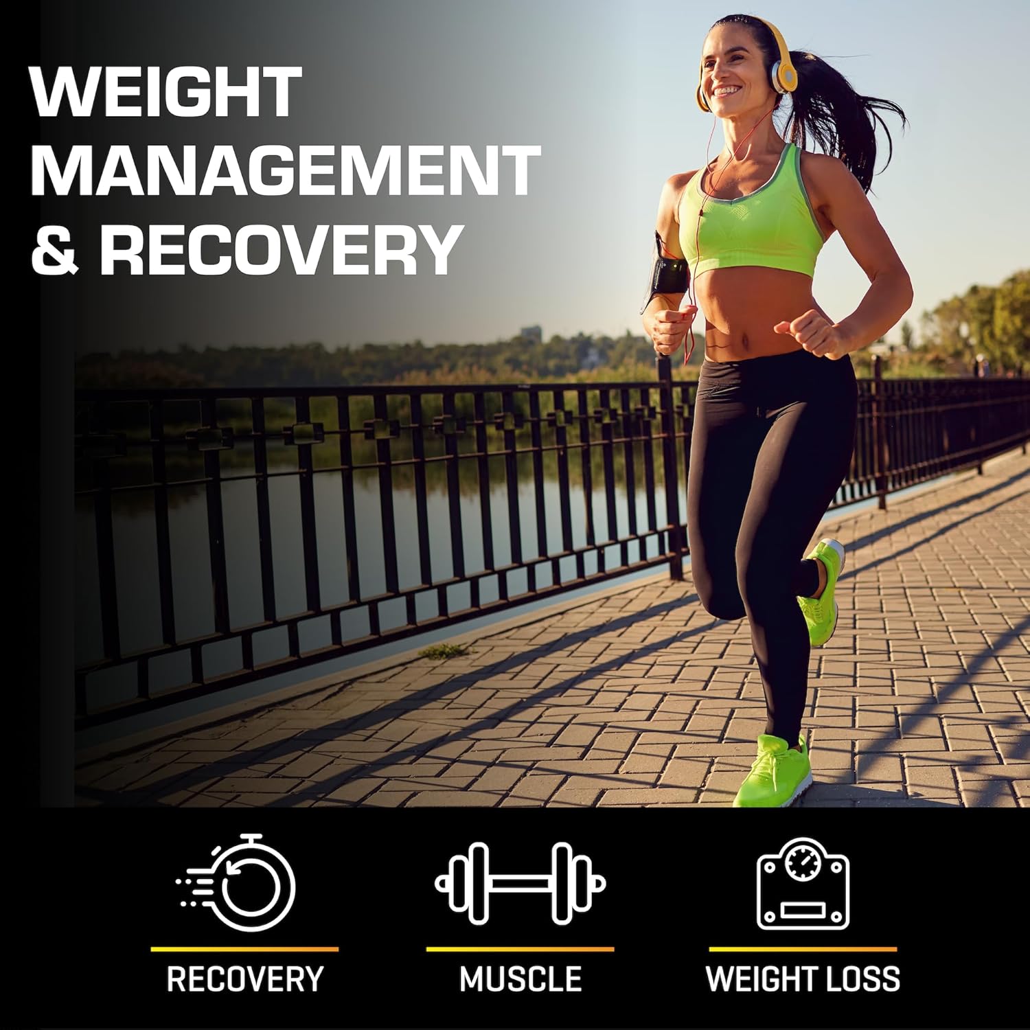 Amino Slim by RAW Synergies - Vegan BCAA Weight Loss Drink for Women with L-Glutamine, Post Workout Recovery, Fat Burning, Appetite Suppressant, Metabolism Booster & Stress Relief