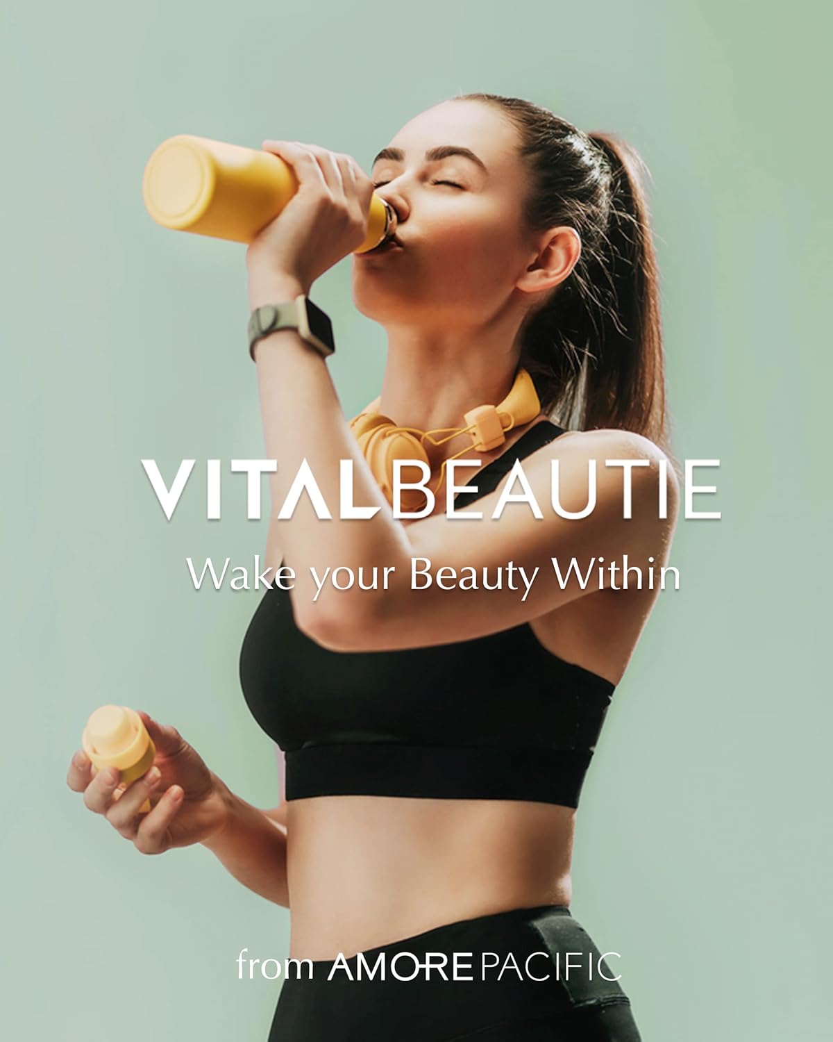 AMOREPACIFIC VITALBEAUTIE Metagreen Slim Supplement with Green Tea Extract, EGCG, Catechin & Vitamin C - 30 Servings