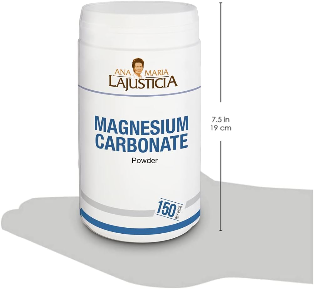 Ana Maria Lajusticia Magnesium Carbonate 130 - Essential Mineral Supplement for Body Health and Wellbeing