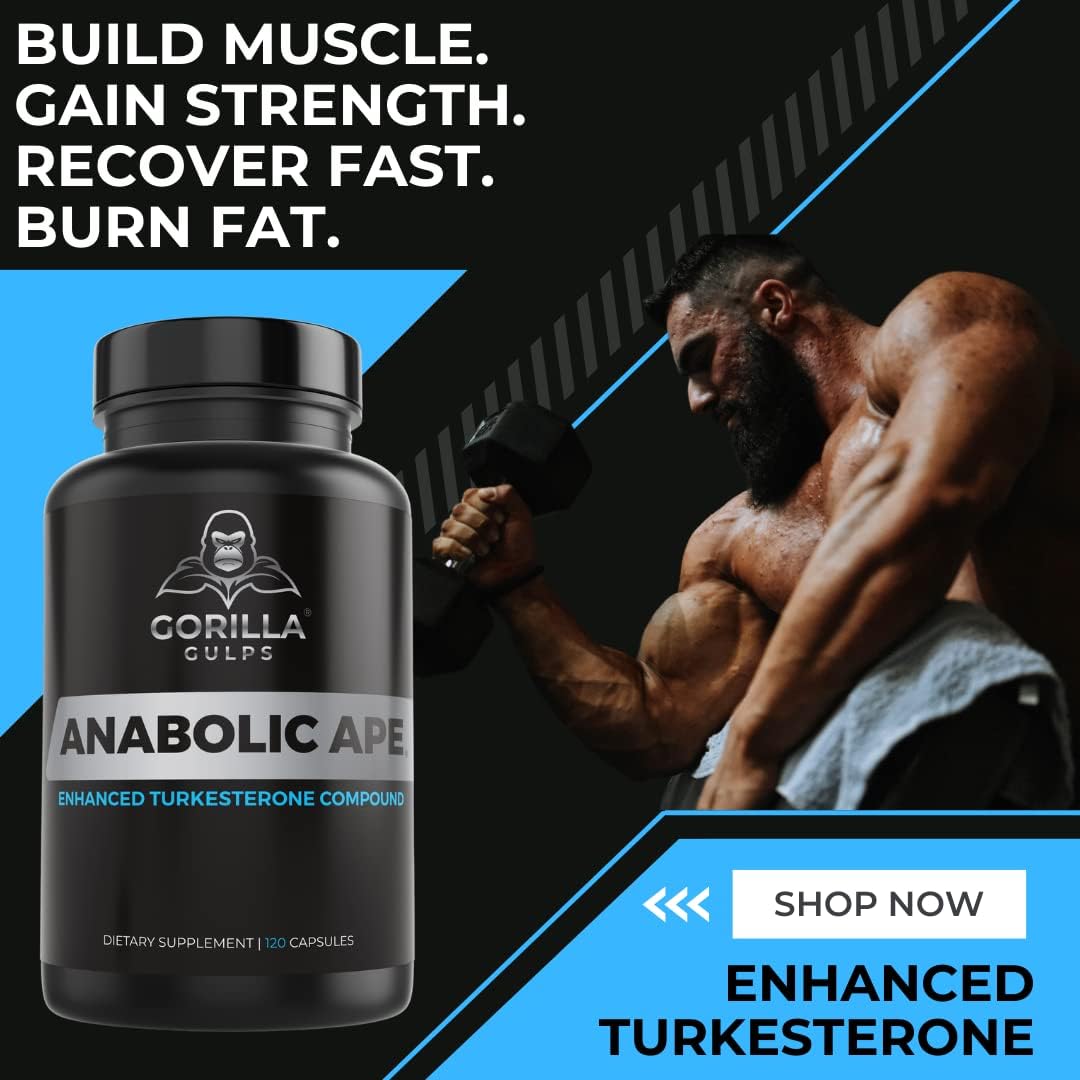 Anabolic Ape and Primal Pump Bundle by Gorilla Gulps for Maximum Performance and Muscle Growth